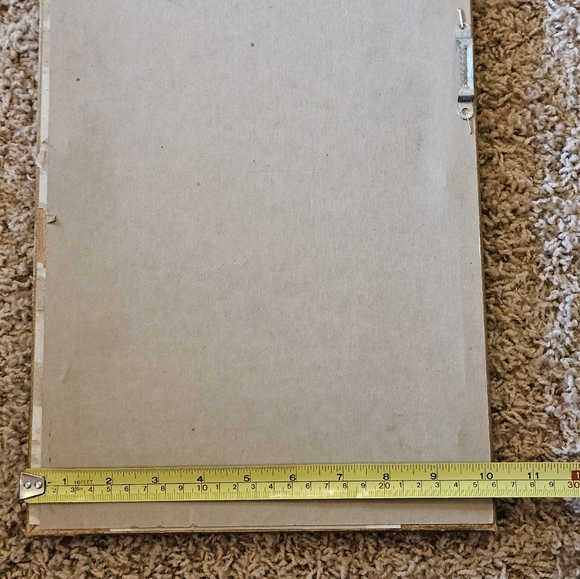 Vintage Ava Freeman Framed Art Print Roses 21x10 in Yard Long - Picture 6 of 6